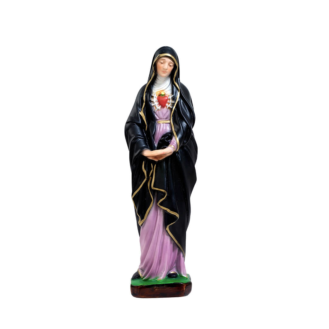 Statua Madonna Addolorata - 30cm – Lux Dei - Vendita Articoli Religiosi