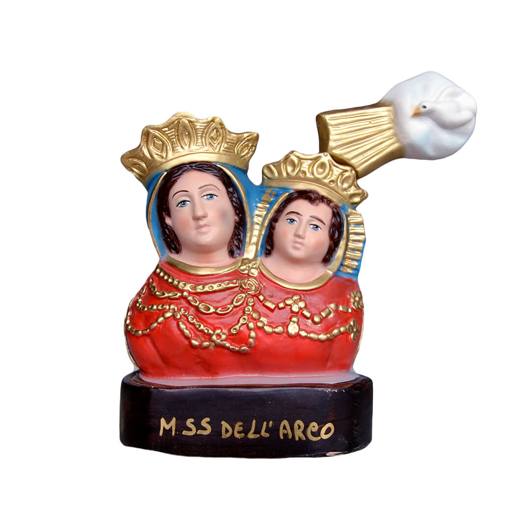 Statua Madonna dell'Arco, busto - 20cm – Lux Dei - Vendita Articoli  Religiosi