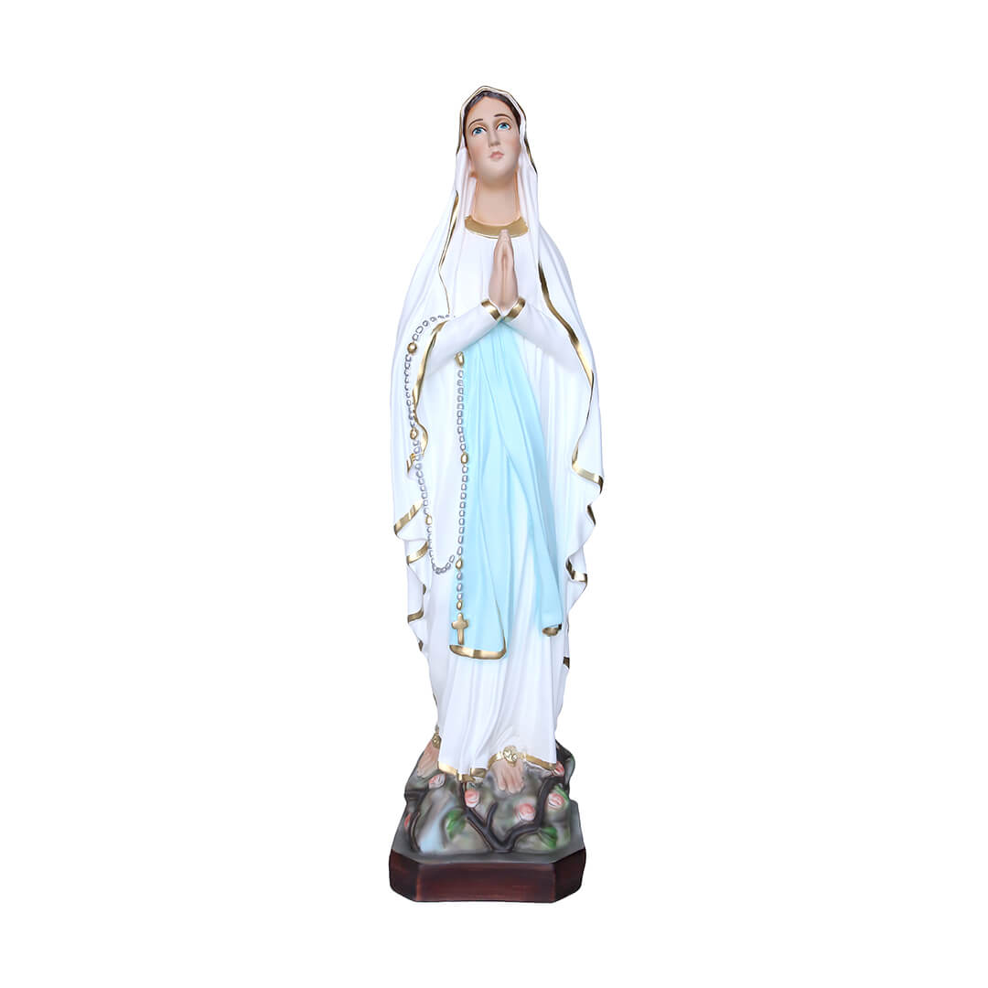 Statua Madonna di Lourdes - 70cm – Lux Dei - Vendita Articoli Religiosi