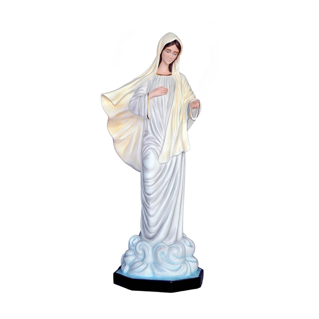 Statua Madonna di Medjugorje - 160cm – Lux Dei - Vendita Articoli Religiosi