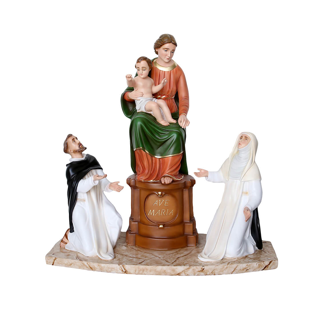 Statua Madonna di Lourdes - 105cm – Lux Dei - Vendita Articoli Religiosi