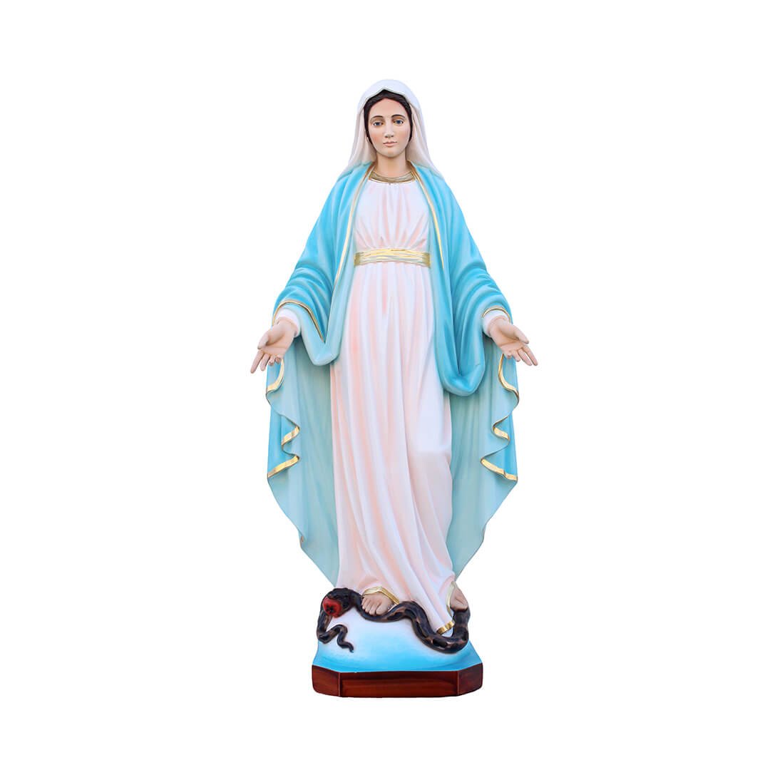 Statua Madonna Miracolosa con mani aperte - 100cm – Lux Dei - Vendita  Articoli Religiosi