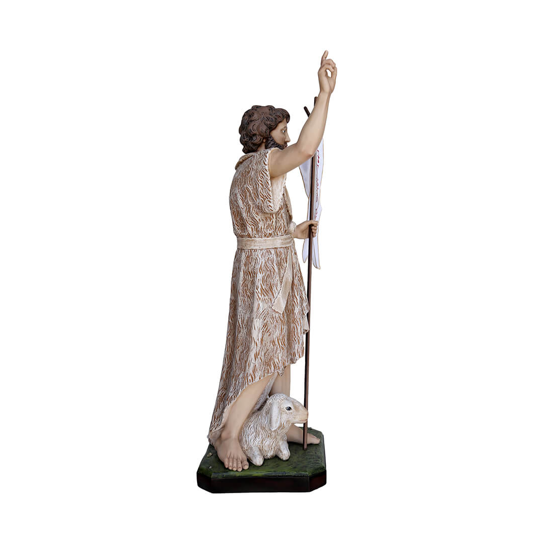 Statua San Giovanni Battista - 160cm - Lux Dei - Vendita Articoli Religiosi