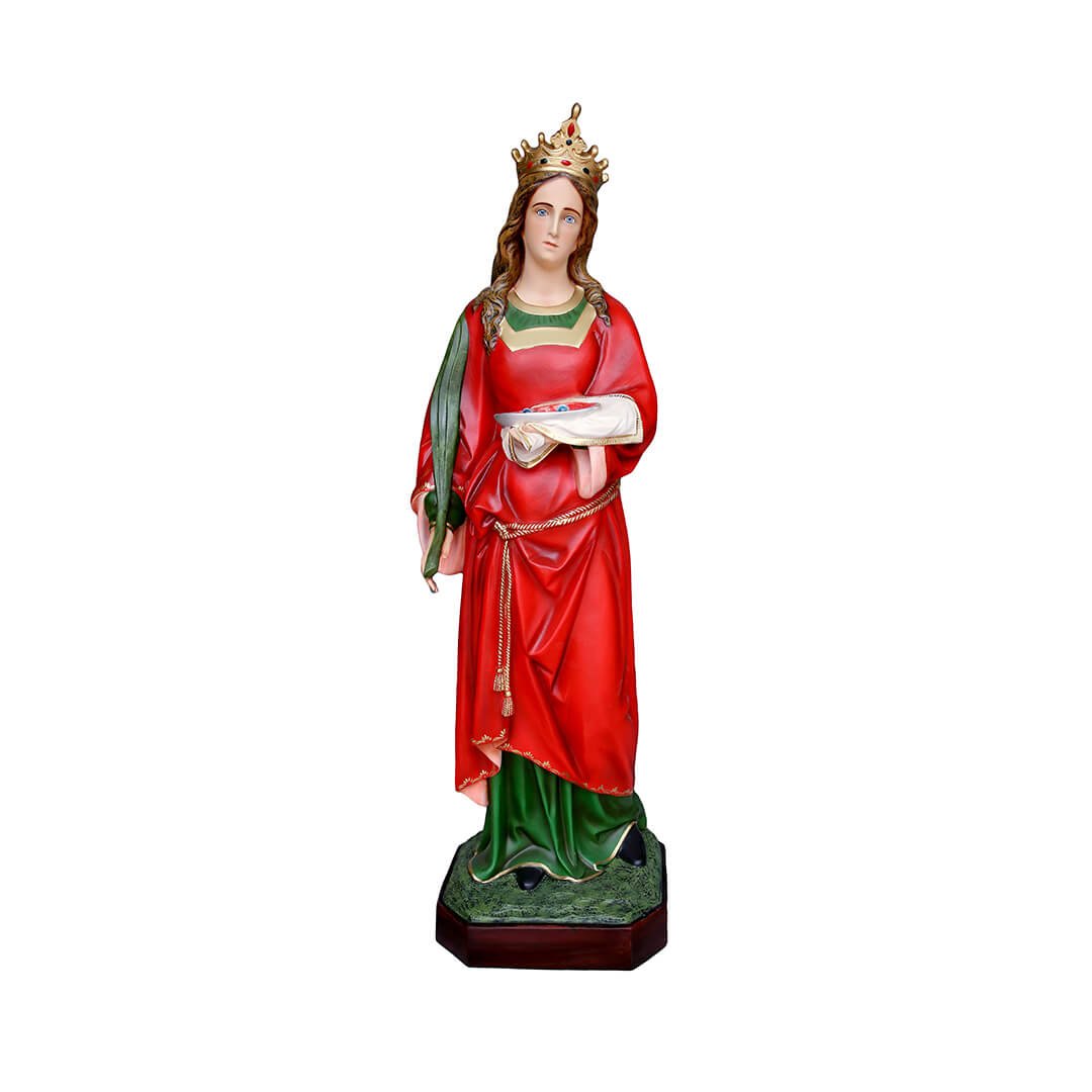 Statua Santa Lucia - 155cm - Lux Dei - Vendita Articoli Religiosi